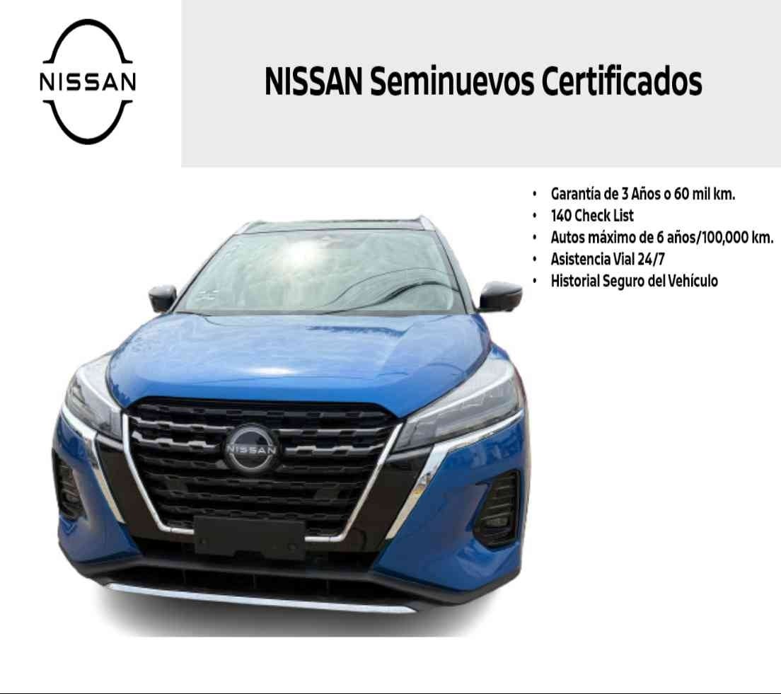 2023 Nissan KICKS 5 PTS PLATINUM 16L TA AAC AUT PIEL GPS RA-18